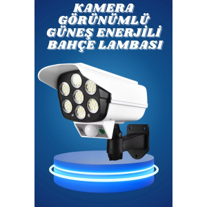 Bahçe Aydınlatması Hareket Sensörlü Led Aydınlatma Kamera Görünümlü