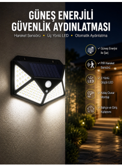 Bahçe Balkon Ve Teras Aydınlatma Led Işık