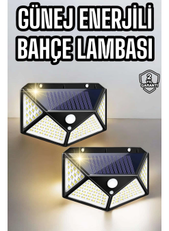 Bahçe Havuz Güneş Enerjili Solar Işıklandırma Sensörlü Bahçe Aydınlatma