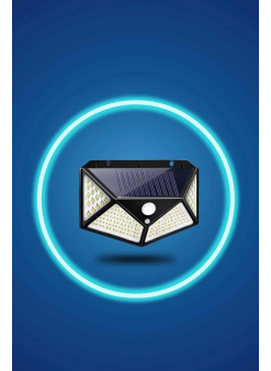Bahçe Lambası Bahçe Aydınlatma Sensörlü Suya Dayanıklı 100 Led