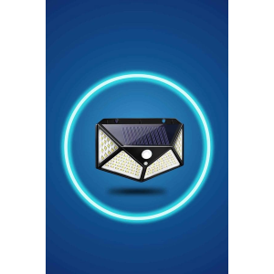 Bahçe Lambası Bahçe Aydınlatma Sensörlü Suya Dayanıklı 100 Led