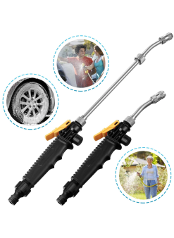 Bahçe Sulama Araç Oto Yıkama Temizlik Tazyikli Su Püskürtme Yüksek Basınçlı Hortum Ucu Aparatı 50 Cm