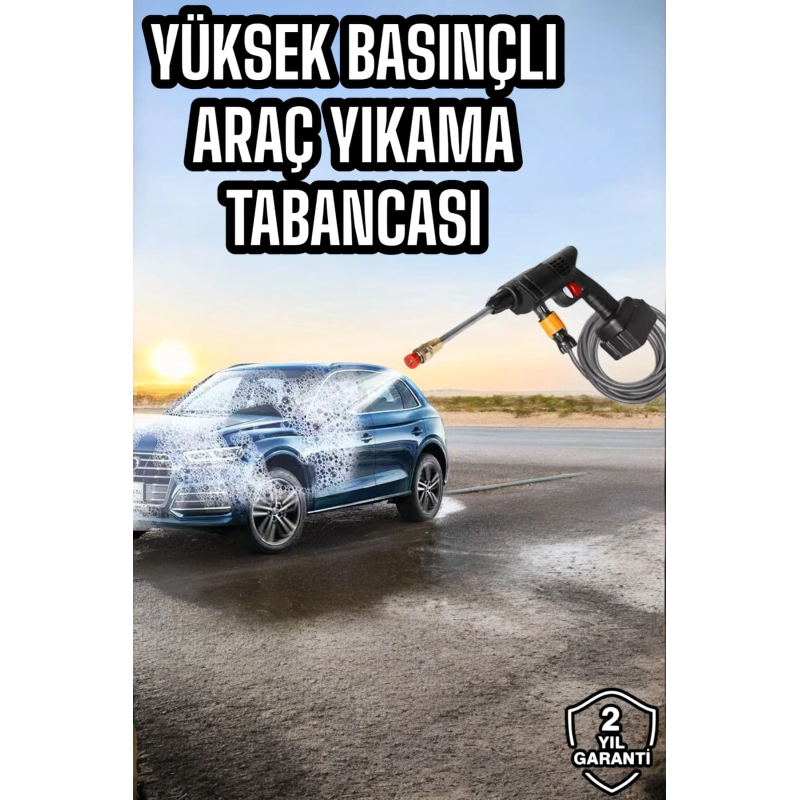 Bahçe Ve Araba Yıkama Tabancası Su Basınçlı Hazneli Bataryalı Oto Yıkama Bahçe Ve Araba Yıkama Tabancası Su Basınçlı Hazneli Bataryalı Oto Yıkama