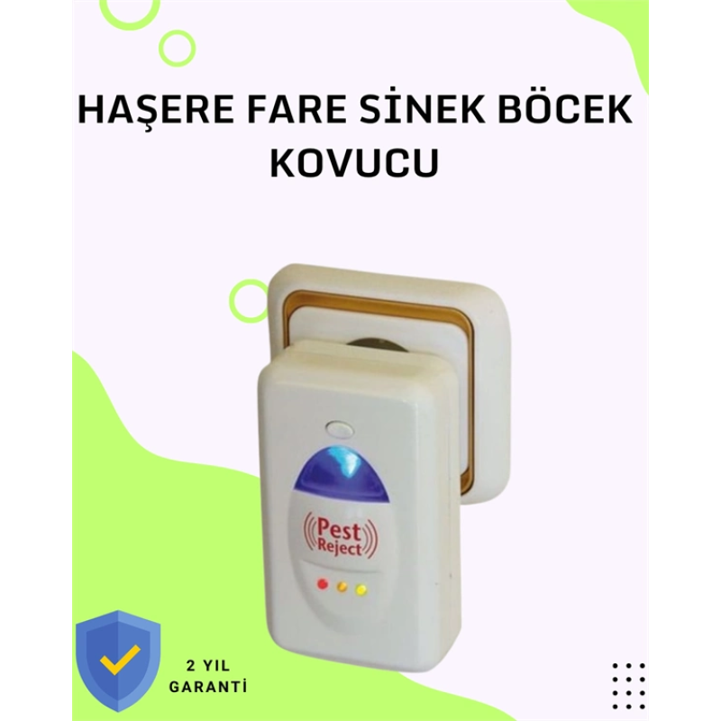 Bakım Gerektirmeyen Ultrasonik Haşere Kovucu – Uzun Ömürlü Kullanım Bakım Gerektirmeyen Ultrasonik Haşere Kovucu – Uzun Ömürlü Kullanım