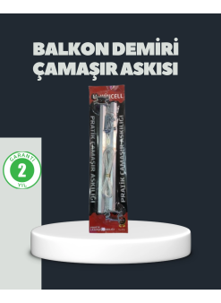 Balkon Demiri Çamaşır Askısı Kare Demirlere Uygun Dayanıklı Tasarım