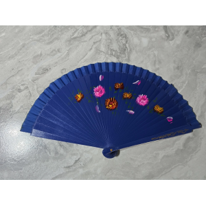 Bambu Çift Taraflı Yelpaze Karışık Renkler 12'li Paket