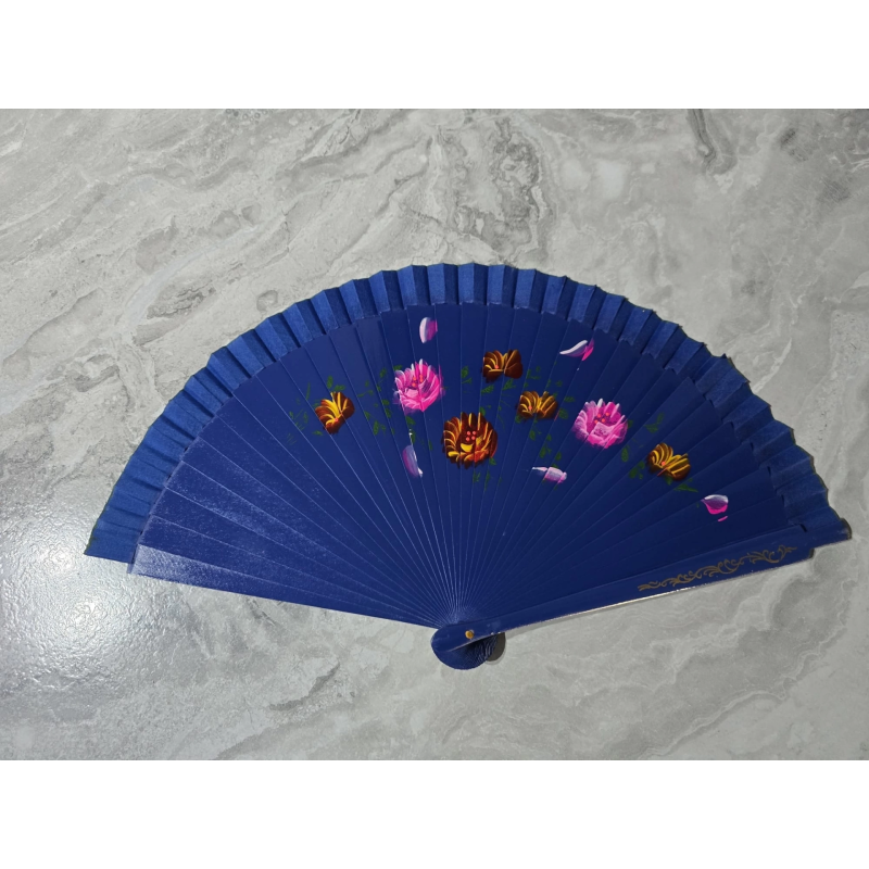 Bambu Çift Taraflı Yelpaze Karışık Renkler 12'li Paket Bambu Çift Taraflı Yelpaze Karışık Renkler 12'li Paket