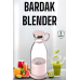 Bardak Blender Smoothie Meyve Sıkacağı Şarjlı Cam Taşınabilir