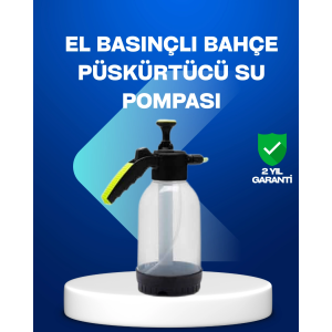 Basınçlı Manuel Köpük Pompası 2l Ayarlanabilir Sprey Başlıklı Temizlik