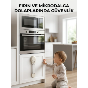 Bebek Güvenlik Dolap Kilidi Çok Amaçlı Çocuk Emniyet Kilit Sistemi