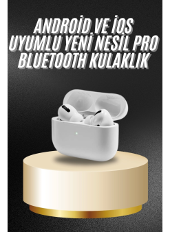 Beyaz Android Ve İos Uyumlu Yüksek Performanslı Uzun Pil Ömrü