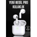 Beyaz Yeni Nesil Pro Bluetooth Kulaklık Yüksek Ses Kaliteli Anc Özelliği
