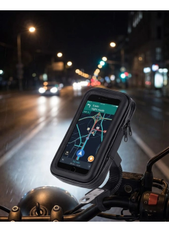 Bisiklet Scooter Motosiklet İçin Su Geçirmez Telefon Standı 360 Derece Döner