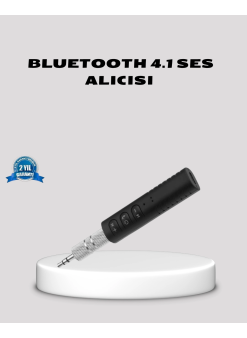 Bluetooth 4.1 Müzik Alıcısı 3.5mm Aux Girişli Mini Kablosuz Adaptör
