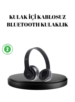 Bluetooth 5.0 Kablosuz Kulaklık – Extra Bass, Tf Kart Desteği, 3.5mm Aux Girişli