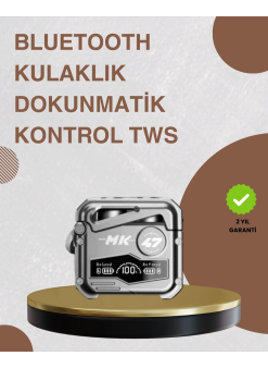 Bluetooth 5.0 Kulak İçi Kablosuz Kulaklık – Dokunmatik Kontrol, Düşük Gecikme
