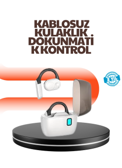 Bluetooth 5.0 Kulak İçi Kulaklık – Güçlü Bas, Uzun Pil Ömrü, Şarj Kutulu Tasarım
