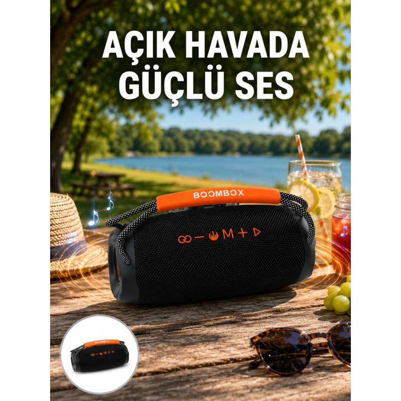 Bluetooth 5.1 Kablosuz Hoparlör Derin Bas Rgb Işıklı Yeni Nesil Bluetooth 5.1 Kablosuz Hoparlör Derin Bas Rgb Işıklı Yeni Nesil