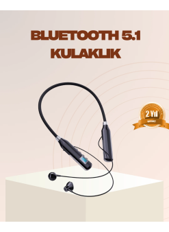 Bluetooth 5.1 Kablosuz Kulaklık – Net Ses Ve Güçlü Bağlantı
