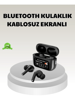 Bluetooth 5.3 Anc Kablosuz Kulaklık – Dokunmatik Kontrol, Dijital Ekran Ve Uzun Pil Ömrü