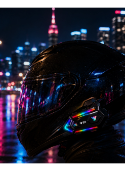 Bluetooth 5.3 Motosiklet Kask Intercom Gürültü Engelleyici Su Geçirmez Kulaklık