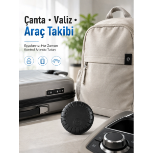 Bluetooth Akıllı Takip Cihazı 2 Yıl Batarya Ömürlü Çocuk Evcil Hayvan Valiz Takip Cihazı