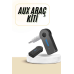 Bluetooth Araç Kiti Aux Çıkışlı  Telefon Müzik Alıcı Tüm Cihazlara Uyumlu
