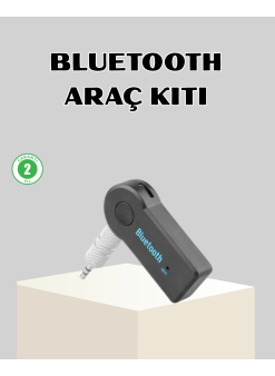 Bluetooth Araç Kiti Aux Mp3 Çalar Kablosuz Eller Serbest Cihaz