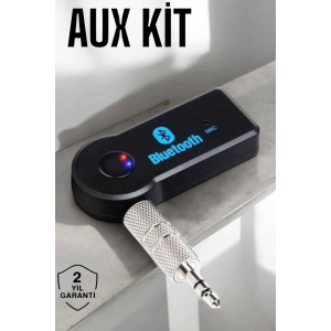 Bluetooth Araç Kiti Bt 350 Aux Çıkışlı Tüm Araçlara Uyumlu