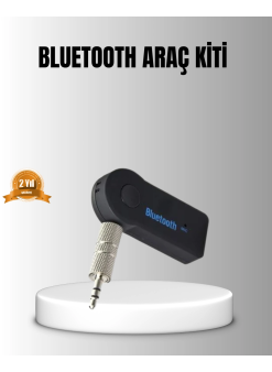 Bluetooth Aux Araç Kiti Eller Serbest Müzik Çalar Dahili Mikrofonlu