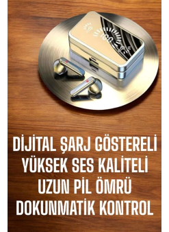 Bluetooth Bağlantılı Dijital Göstergeli Yüksek Ses Kaliteli Kulaklık