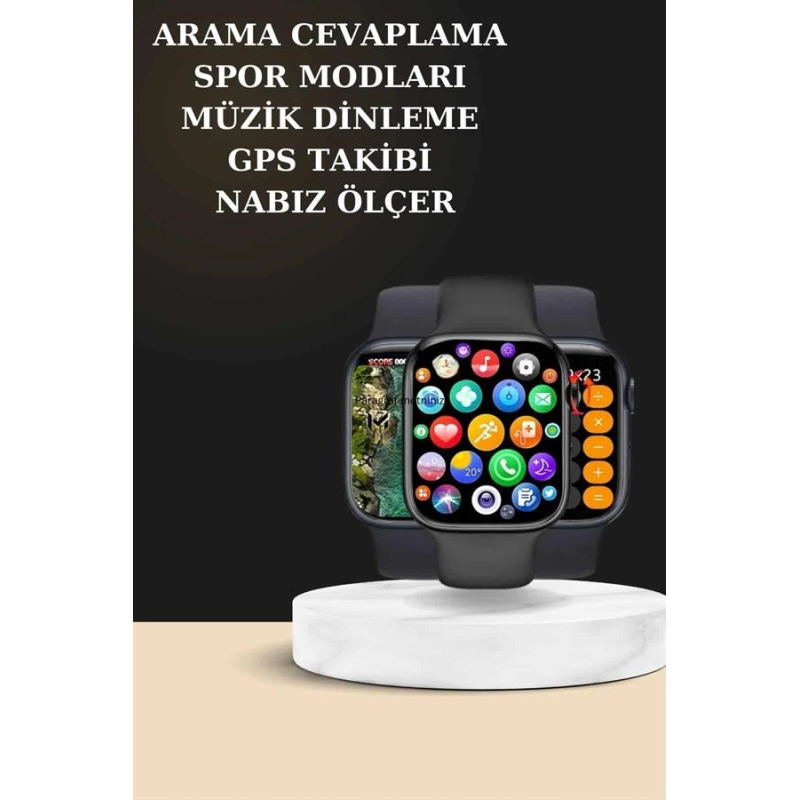 Bluetooth Bağlantılı Kablosuz Kulaklık Ve Yeni Nesil Akıllı Saat 5.0 Bluetooth Bluetooth Bağlantılı Kablosuz Kulaklık Ve Yeni Nesil Akıllı Saat 5.0 Bluetooth