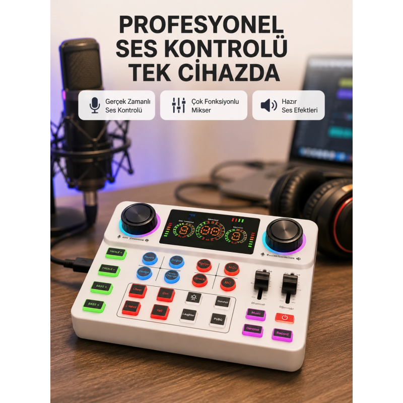 Bluetooth Bağlantılı Karaoke Ve Yayın Ses Kontrol Ünitesi Bluetooth Bağlantılı Karaoke Ve Yayın Ses Kontrol Ünitesi