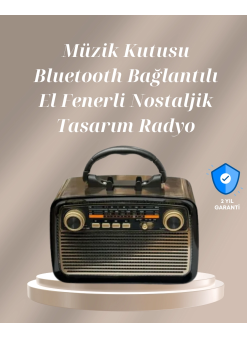 Bluetooth Bağlantılı Taşınabilir Hoparlör – Fm/am Radyo Özellikli, Şarj Edilebilir Batarya, 1 Kg