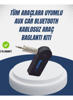 Bluetooth Destekli Aux Müzik Ve Konuşma Cihazı