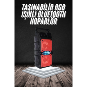 Bluetooth Hoparlör Çift Mikrofonlu Güçlü Ses Kaliteli Kesintisiz Kablosuz