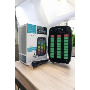 Bluetooth  Hoparlör Mikrofonlu Speaker Taşınabilir Şarjlı