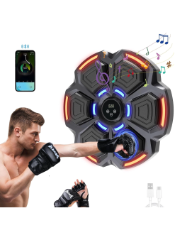 Bluetooth Hoparlör Özellikli Duvar Boks Makinesı 9 Mod Seviye Ayarlı Müzikli Boks Makinesı