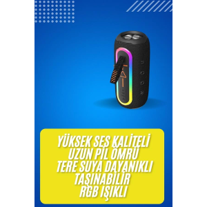 Bluetooth Hoparlör Usb Şarjlı Uzun Pil Ömrü Android Ve İos Uyumlu Renkli