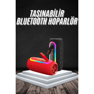 Bluetooth Hoparlör Usb Şarjlı Uzun Pil Ömrü Android Ve İos Uyumlu Renkli