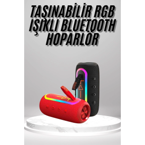Bluetooth Hoparlör Uzun Pil Ömrü Taşınabilir Yüksek Ses Kaliteli