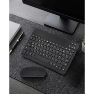 Bluetooth Klavye Mouse Seti Taşınabilir Wireless Bilgisayar Aksesuarı