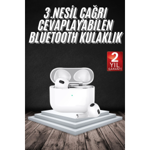 Bluetooth Kulaklık 3. Nesil Ios Android Uyumlu Yeni Nesil Wireless Charge