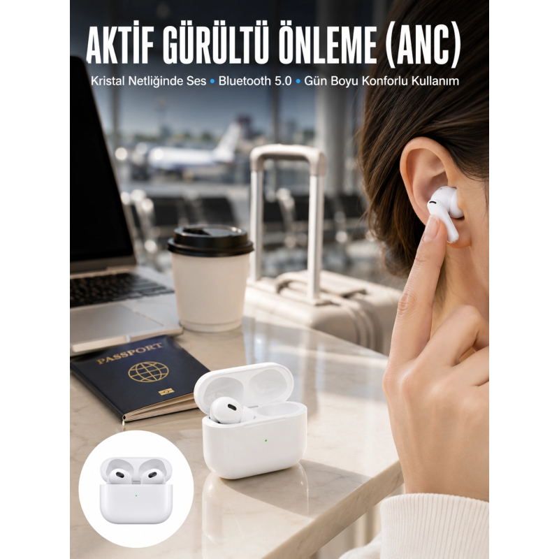 Bluetooth Kulaklık 3.nesil Kablosuz Uzun Pil Ömrü Dokunmatik Kontrol Yeni Nesil Bluetooth Kulaklık 3.nesil Kablosuz Uzun Pil Ömrü Dokunmatik Kontrol Yeni Nesil