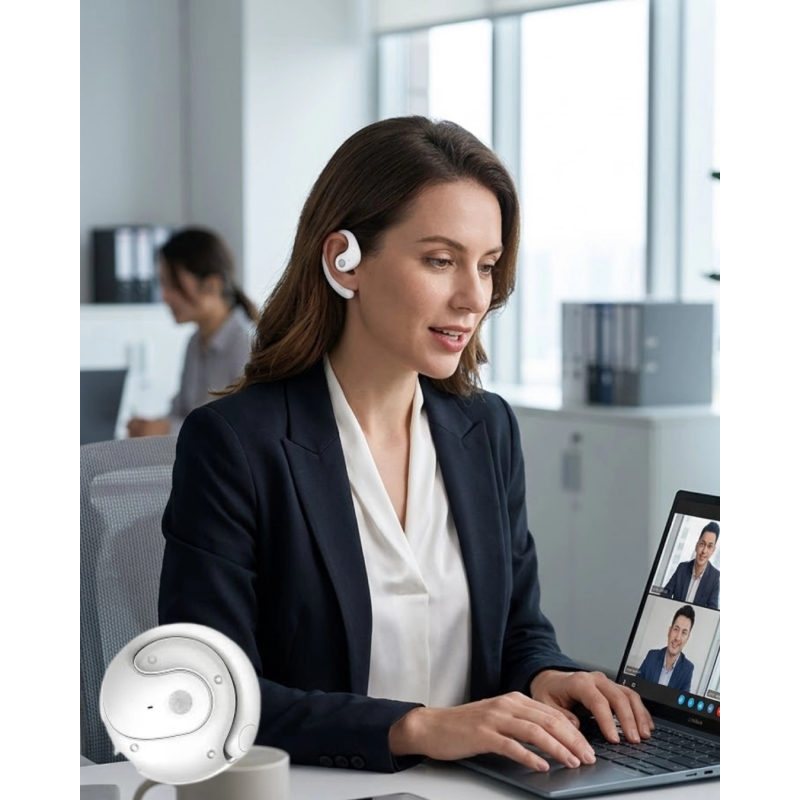 Bluetooth Kulaklık Çift Mikrofonlu Uzun Kullanım Süreli Ve Hızlı Şarj Özellikli Bluetooth Kulaklık Çift Mikrofonlu Uzun Kullanım Süreli Ve Hızlı Şarj Özellikli