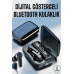 Bluetooth Kulaklık Dijital Göstergeli Kablosuz Uzun Pil Ömrü