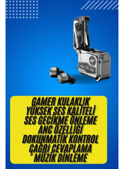 Bluetooth Kulaklık Dokunmatik Kontrol Tws Kablosuz Kulaklık Hi-fi Stereo