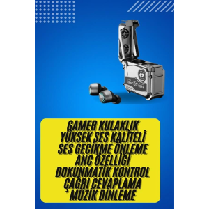 Bluetooth Kulaklık Dokunmatik Kontrol Tws Kablosuz Kulaklık Hi-fi Stereo