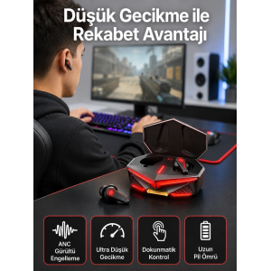 Bluetooth Kulaklık Hd Ses Kaliteli Işıklı Metal Kasa Ios Android Uyumlu Mikrofonlu