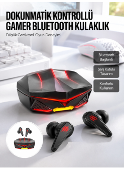 Bluetooth Kulaklık Hd Ses Kaliteli Işıklı Metal Kasa Ios Android Uyumlu Mikrofonlu Yeni Nesil